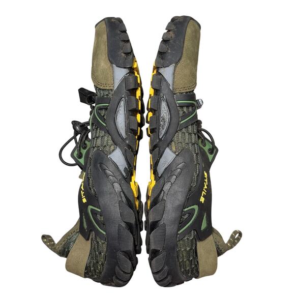 SITAILE Shoes Mens Size 6 Green Black Water Hiking Quick Lace Mesh Aqua 9321 - Picture 6 of 10